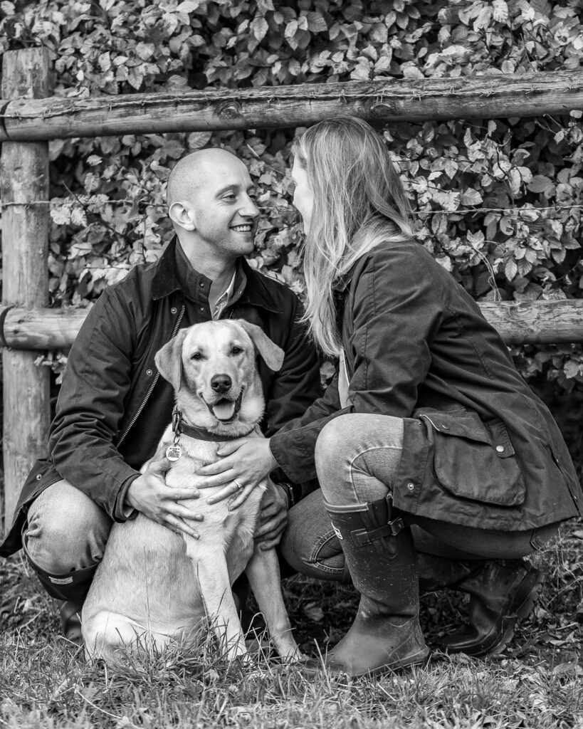 just us and our dog